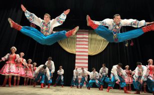 The band of Ukrainian dance «Cheremosh» (Canada)
