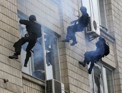 Participants of the counterterrorist tactical special studies