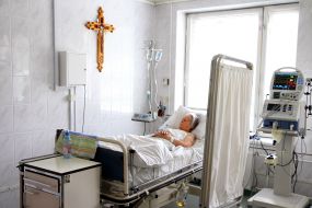 The patient in the reanimation separation