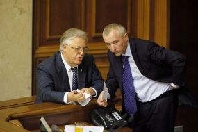 Petr Simonenko and Igor Kaletnyk