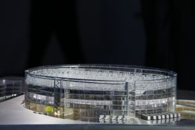 Model of a sports and entertainment complex "Kiev-Arena"