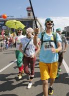 Participants of the "Chestnut Run"