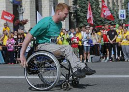 Participant of the "Chestnut Run"