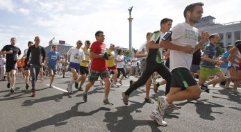 Participants of the "Chestnut Run"