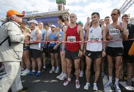Participants of the "Chestnut Run"