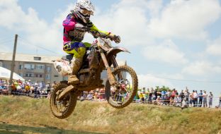 Учасник третього етапу чемпіонату світу з мотокросу