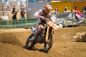 Учасник третього етапу чемпіонату світу з мотокросу