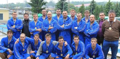 Игроки вотерпольного клуба "Динамо" (Львов)