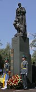 The opening ceremony of the monument to "Defenders of the Motherland borders"