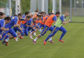 Players of Ukraine national team