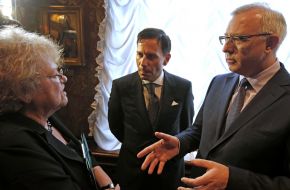 Vera Vinogradova, Fabrizio Romano and Leonid Novokhatko