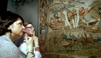 Tapestry "Strange fishing" by Raphael