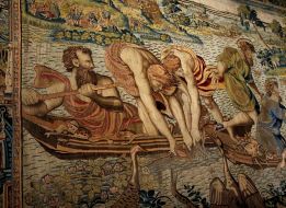 Tapestry "Strange fishing" by Raphael