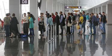 The D terminal of air-port «Borispol»