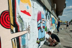 Учасники фестивалю графіті