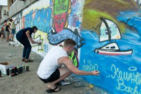 Учасники фестивалю графіті