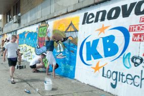 Учасники фестивалю графіті