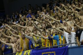 Вболівальники БК "Будівельник"