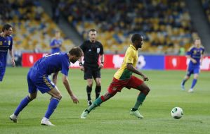 Playing moment of match