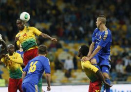 Playing moment of match