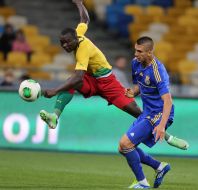 Playing moment of match