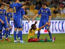 Playing moment of match