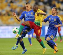 Playing moment of match