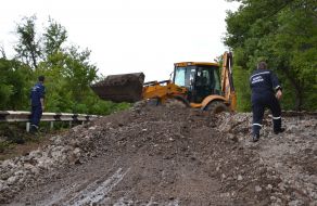 Liquidation of consequences after mudflow