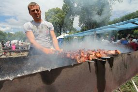 Preparation of shashlicks