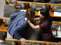 Sergey Terekhin and Oksana Kaletnik