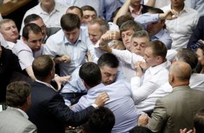 Deputies staged a fight