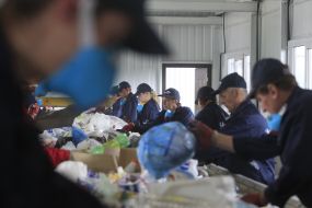 Производственный комплекс по сортировке отходов