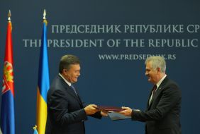 Віктор Янукович та Томіслав Ніколіч