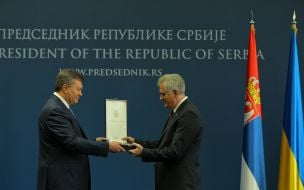 Віктор Янукович та Томіслав Ніколіч