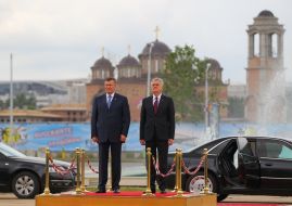 Віктор Янукович та Томіслав Ніколич