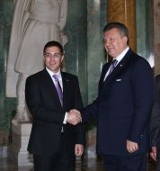Viktor Yanukovych and Nebojsa Stefanovic