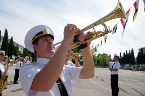Musician of military orchestra
