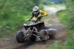 The participant of the 4th stage of the Cup FAU-cross country