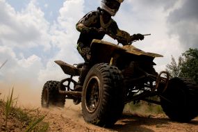 The participant of the 4th stage of the Cup FAU-cross country