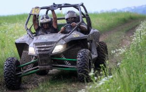 The participant of the 4th stage of the Cup FAU-cross country