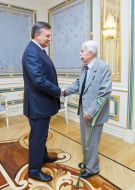 Viktor Yanukovych and Mikhail Beregovyj