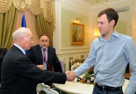 Yegor Anchishkin and Nikolay Azarov