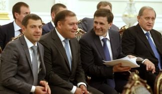 Yuriy Chmyr, Mikhail Dobkin, Andrey Shishtskiy and Anatoliy Mogilev