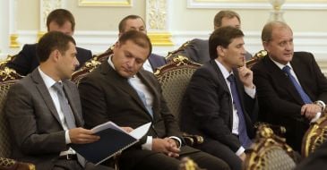 Yuriy Chmyr, Mikhail Dobkin, Andrey Shishtskiy and Anatoliy Mogilev