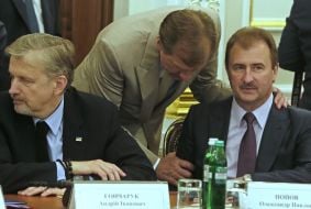 Aleksandr Popov and Andrey Goncharuk