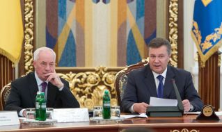 Viktor Yanukovich and Nikolay Azarov