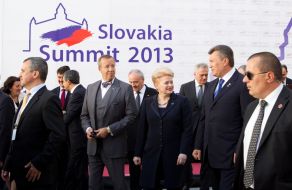 Viktor Yanukovych, Dalia Grybauskaite and Toomas Hendrik Ilves
