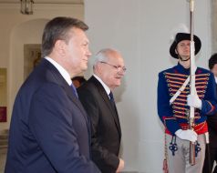 Viktor Yanukovych and Ivan Gashparovich