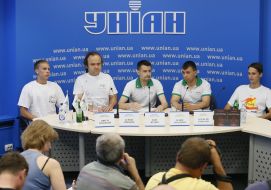 Participants of press conference