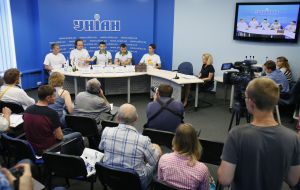 Participants of press conference